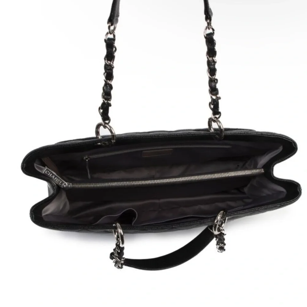 Chanel Black Caviar Grand Shopping Tote (GST)